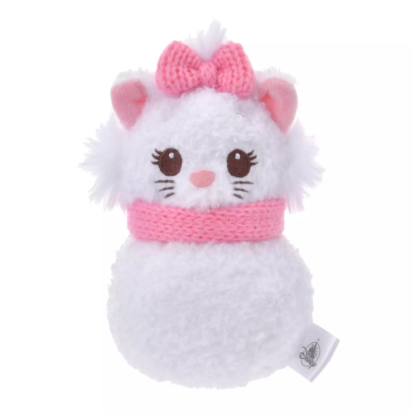 "Pre-Order" JDS - Marie The Fashionable Cat Plush Keychain Snowmen, 2024 Christmas Collection