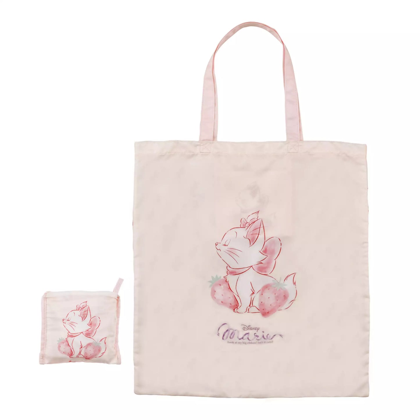 "Pre-Order" JDS - Marie The Aristocats Shopping Bag/Eco Bag (STRAWBERRY COLLECTION 2025)