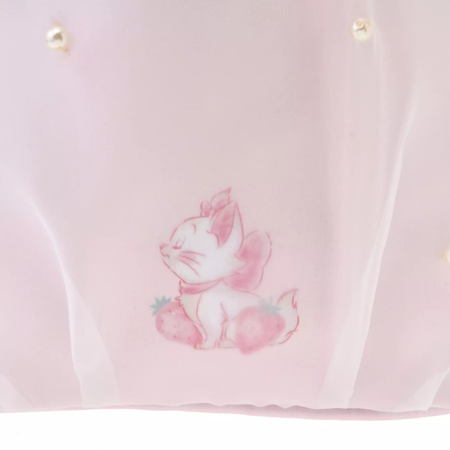 "Pre-Order" JDS - Marie The Fashionable Cat Tote Bag with Charm (STRAWBERRY COLLECTION 2025)