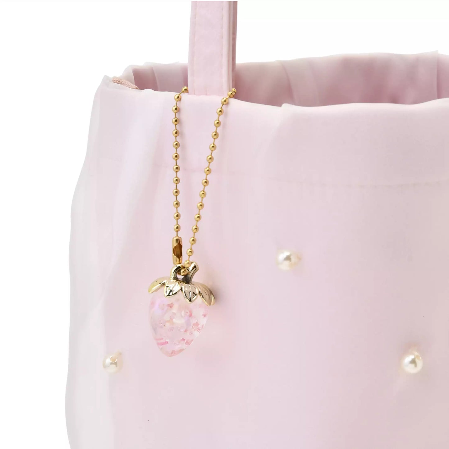 "Pre-Order" JDS - Marie The Fashionable Cat Tote Bag with Charm (STRAWBERRY COLLECTION 2025)