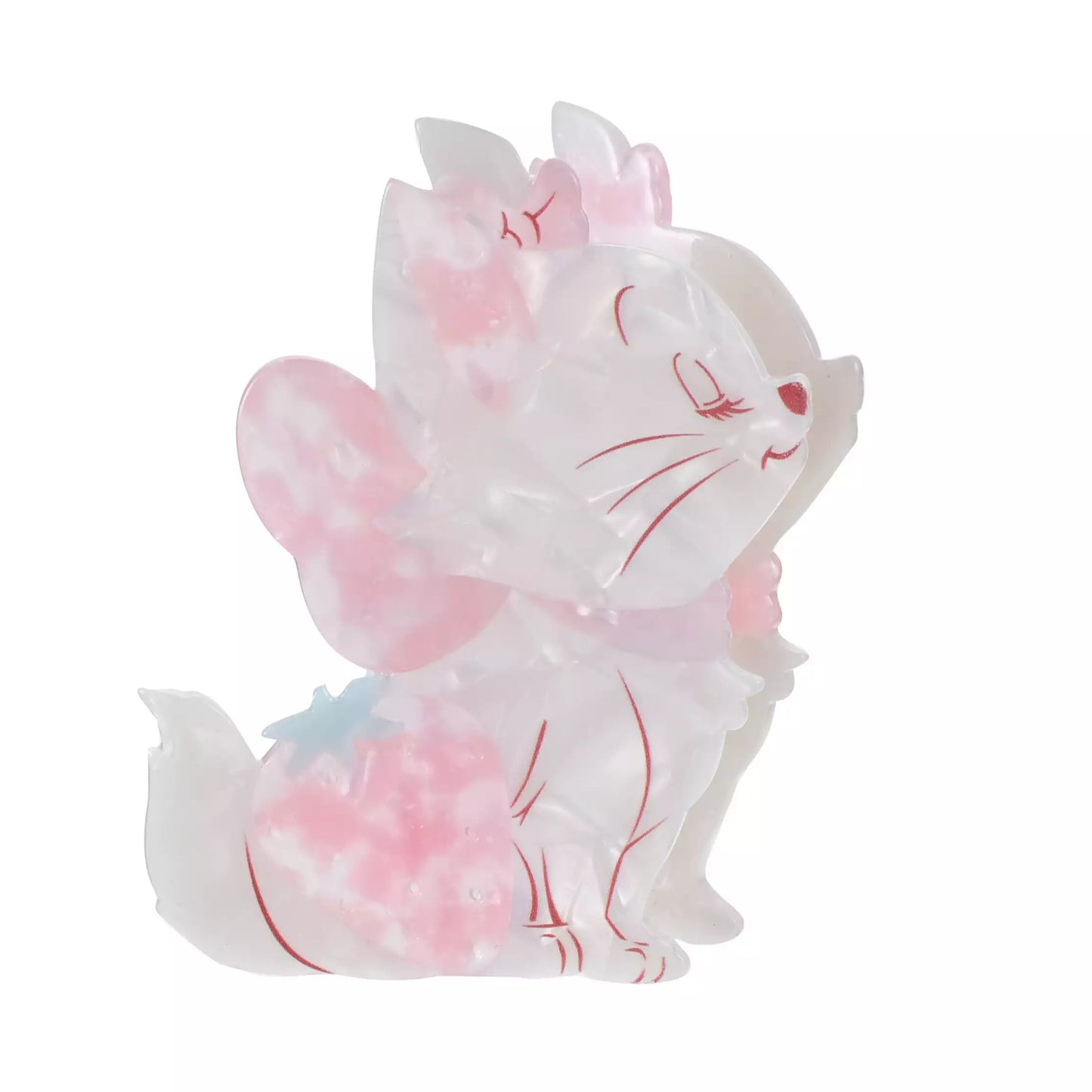 "Pre-Order" JDS - Marie The Aristocats Die Cut Hair Clip (STRAWBERRY COLLECTION 2025)