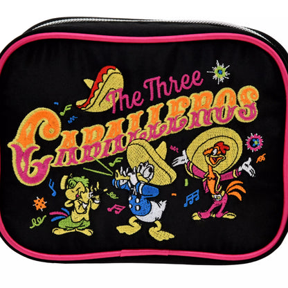 "Pre-Order" JDS - Donald, Jose Carioca, Panchito pouch with charm (THE THREE CABALLEROS 80TH)