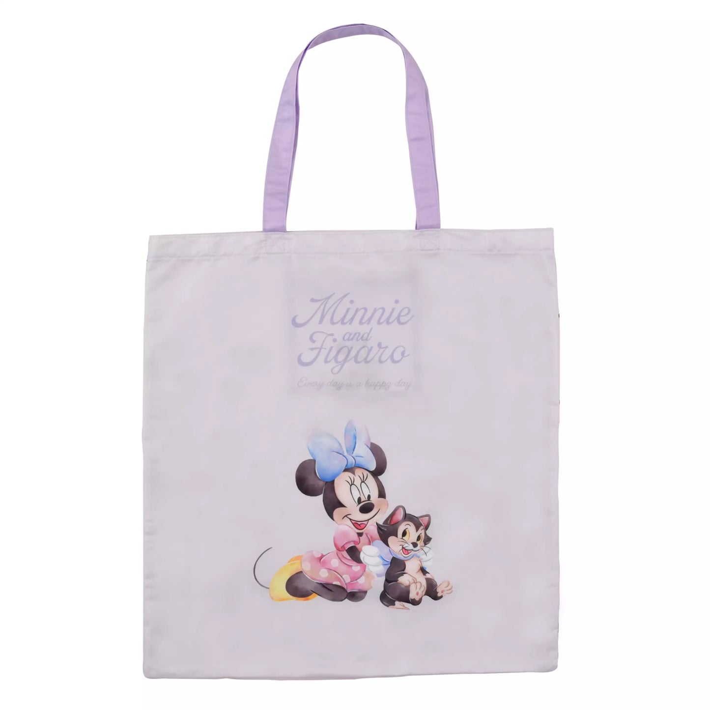 HKDL - Minnie & Figaro Shopping Bag/Eco Bag, Watercolor【Ready Stock】