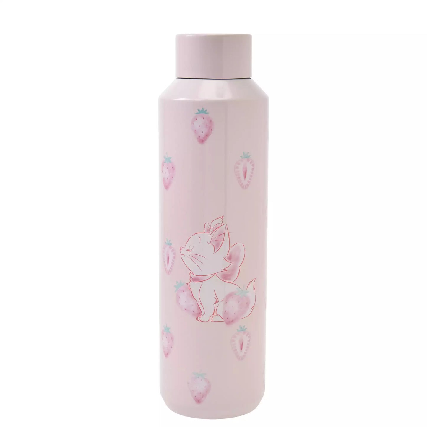 "Pre-Order" JDS - Marie The Aristocats Stainless Steel Bottle with Holder (STRAWBERRY COLLECTION 2025)