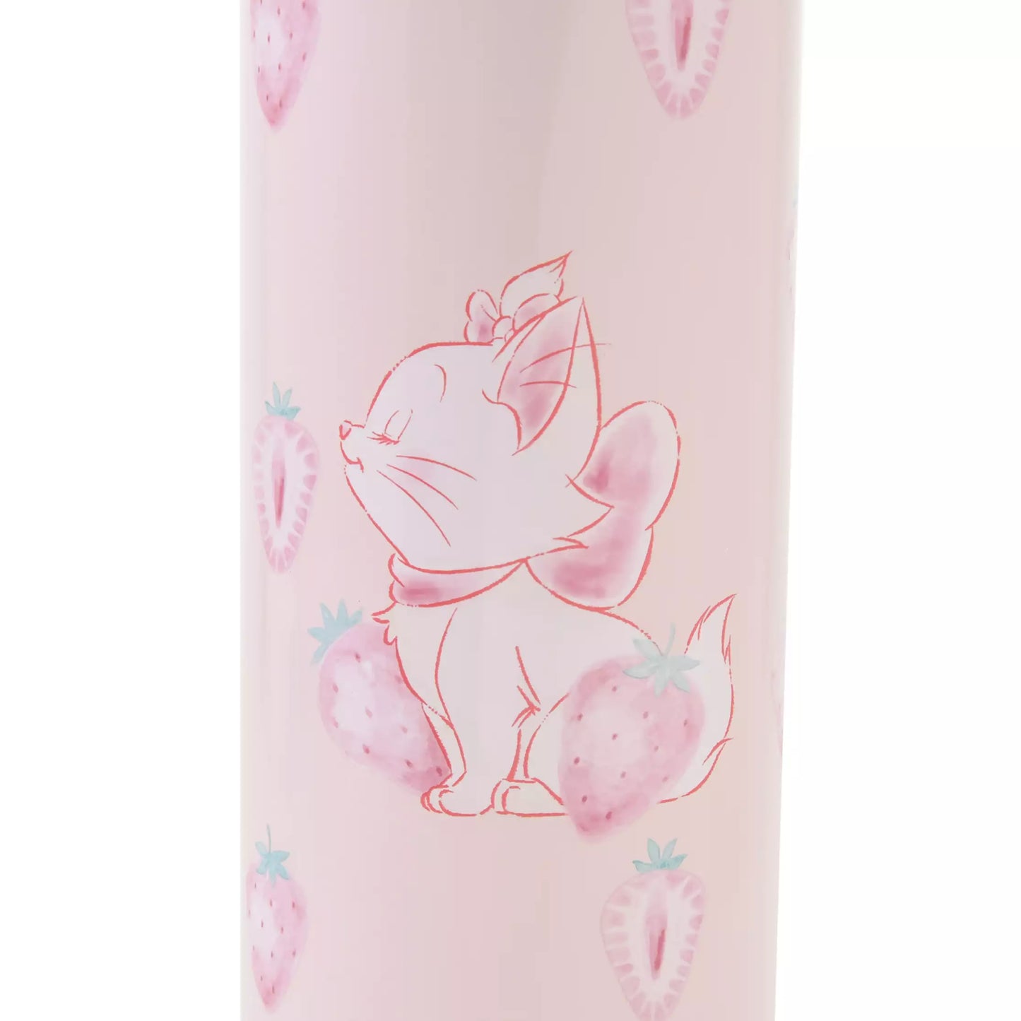 "Pre-Order" JDS - Marie The Aristocats Stainless Steel Bottle with Holder (STRAWBERRY COLLECTION 2025)