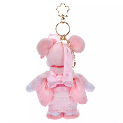"Pre-Order" JDS - Minnie Kimono Plush Keychain (Japanese SAKURA 2025)