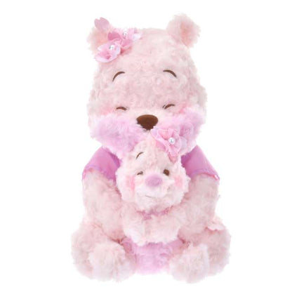 "Pre-Order" JDS - Winnie the Pooh & Piglet Plush Toy 33.5cm (Japanese SAKURA Pink 2025)
