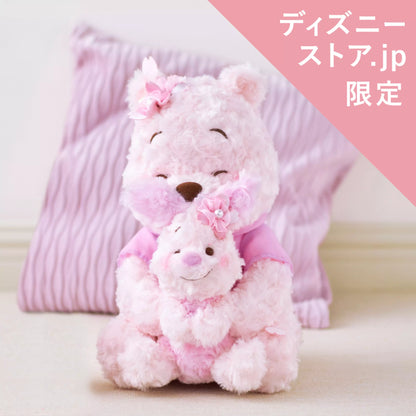"Pre-Order" JDS - Winnie the Pooh & Piglet Plush Toy 33.5cm (Japanese SAKURA Pink 2025)