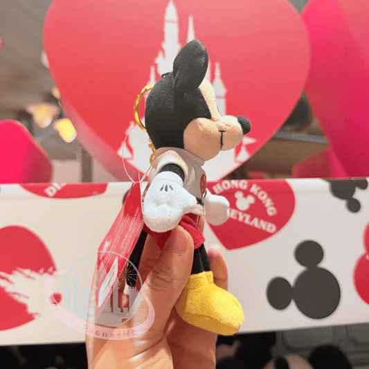 "Pre-Order" HKDL - Mickey Plush Keychain, Love Hong Kong Disneyland 2026