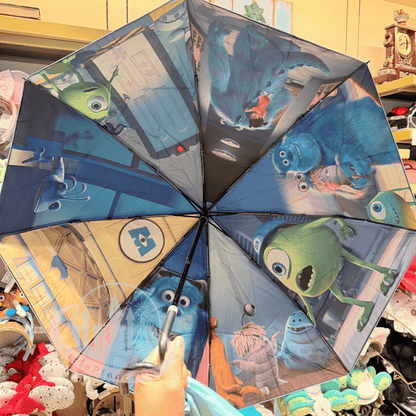 "Pre-Order" HKDL - Monsters, Inc. UV-Resistant Folding umbrella, Movie Scence 2026