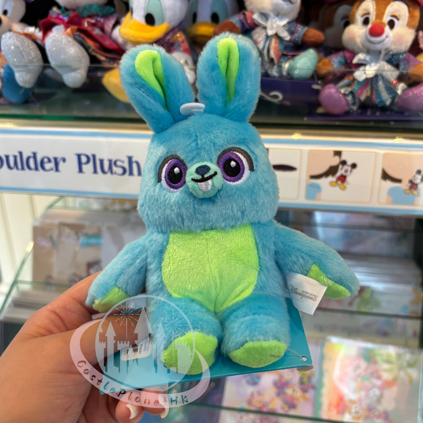 "Pre-Order" HKDL - Bunny Magnetic Shoulder Pal Plush, TOY STORY 4
