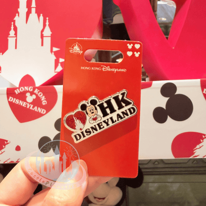 "Pre-Order" HKDL - Castle Mickey Pin, Love Hong Kong Disneyland 2026
