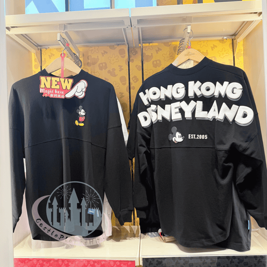 “Pre-order” HKDL - Mickey Park Logo Spirit Jersey for Adults, Love Hong Kong Disneyland 2026