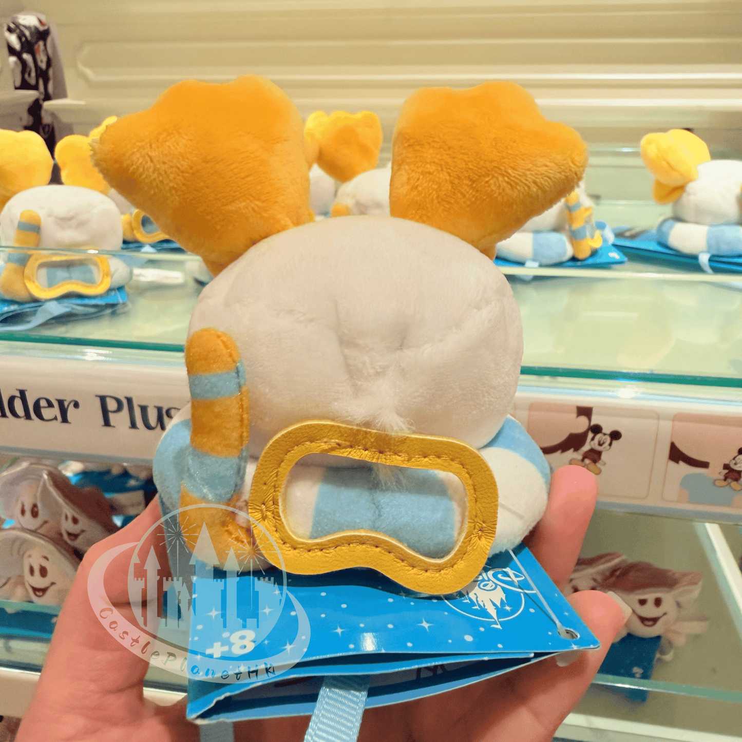 “Pre-Order” HKDL - Donald Duck "Summer Swim Ring" Magnetic Shoulder Pal Plush, Donald 2026
