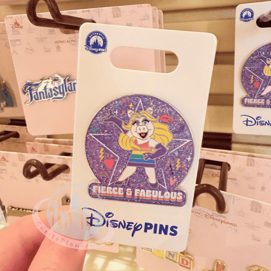 "Pre-Order" HKDL - Miss Piggy "Fierce & Fabulous Pin