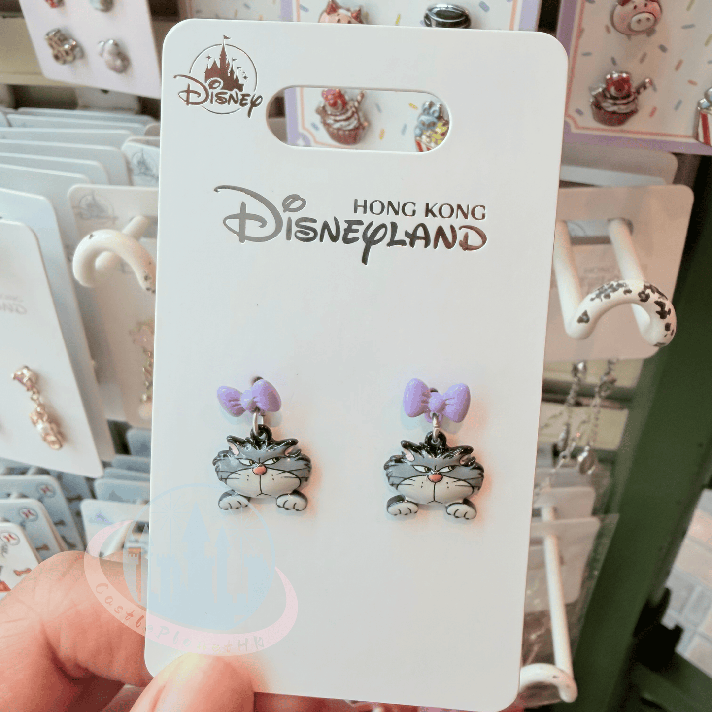 "Pre-Order" HKDL - Lucifer Ribbon earrings