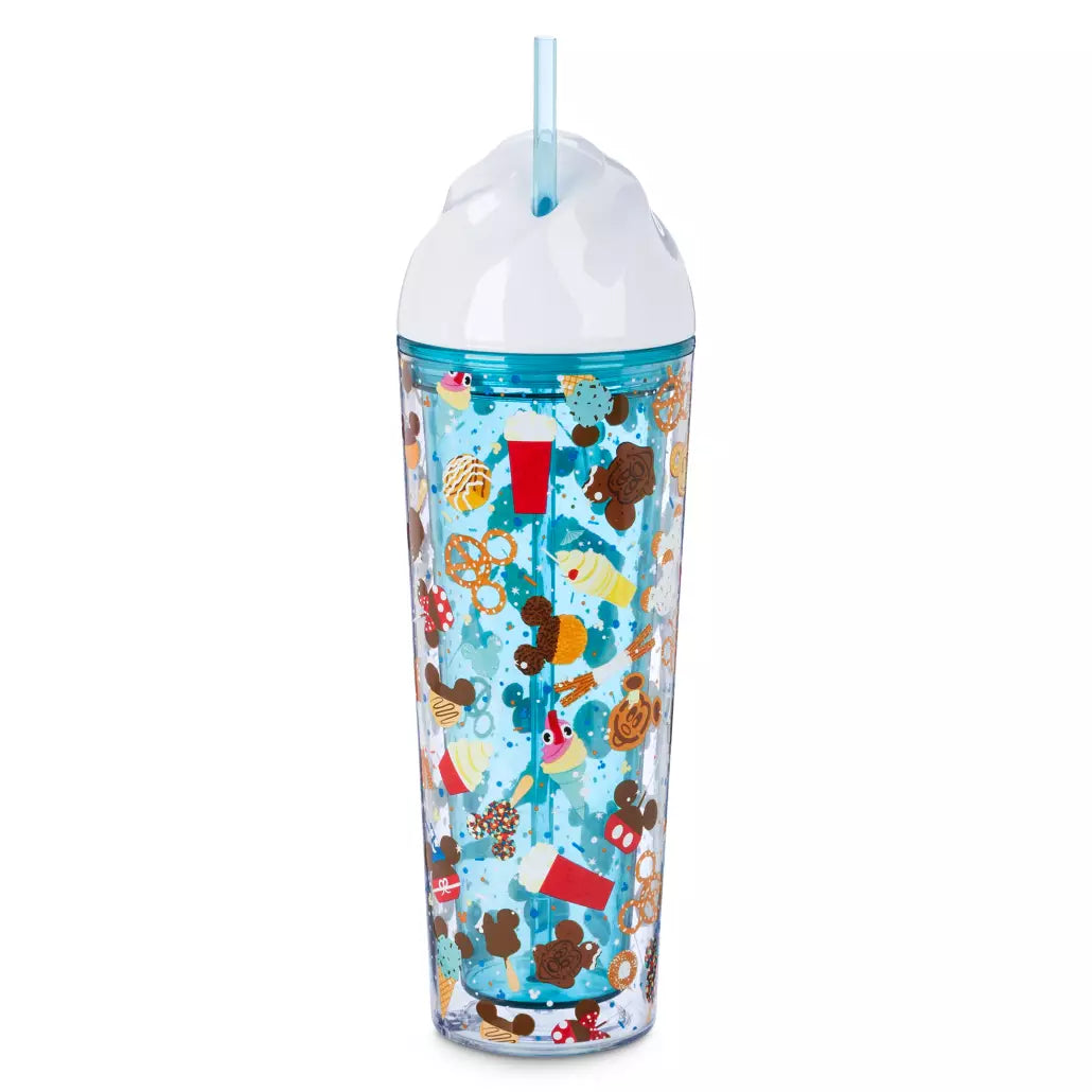 “Pre-order” HKDL - Disney Parks Food Icons Tumbler with Straw