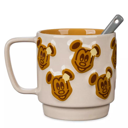 “Pre-order” HKDL - Disneyland Resort Mickey Mouse Waffle Mug and Spoon