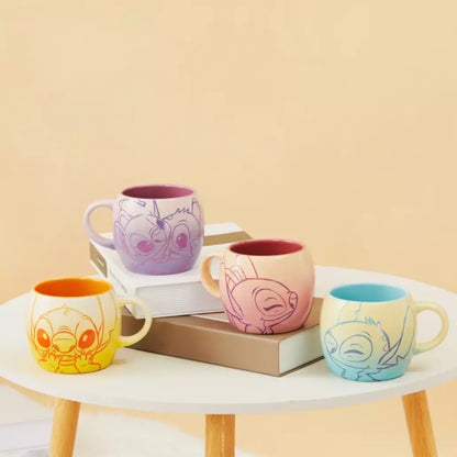 “Pre-order” HKDL - Stitch Blue Mug, Spring love series