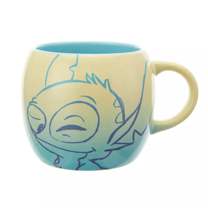 “Pre-order” HKDL - Stitch Blue Mug, Spring love series