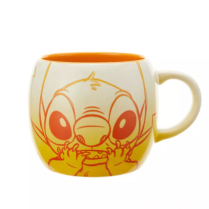 “Pre-order” HKDL - Stitch Yellow Mug, Spring love series
