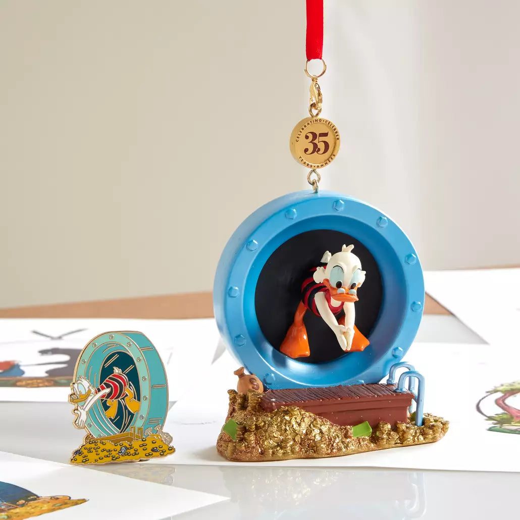 “Pre-order” HKDL - Scrooge McDuck Legacy Sketchbook Ornament