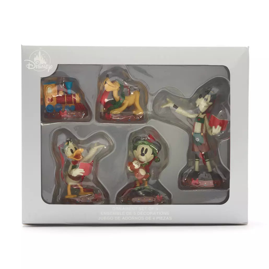 “Pre-order” HKDL - Mickey Mouse & Friends Ornament Set (World Showcase Germany Holiday)