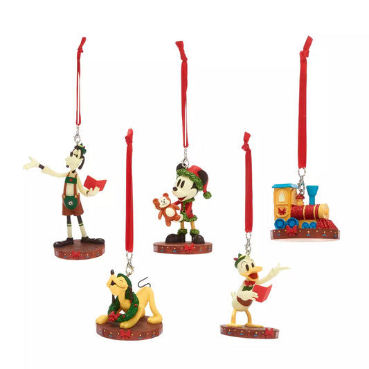 “Pre-order” HKDL - Mickey Mouse & Friends Ornament Set (World Showcase Germany Holiday)