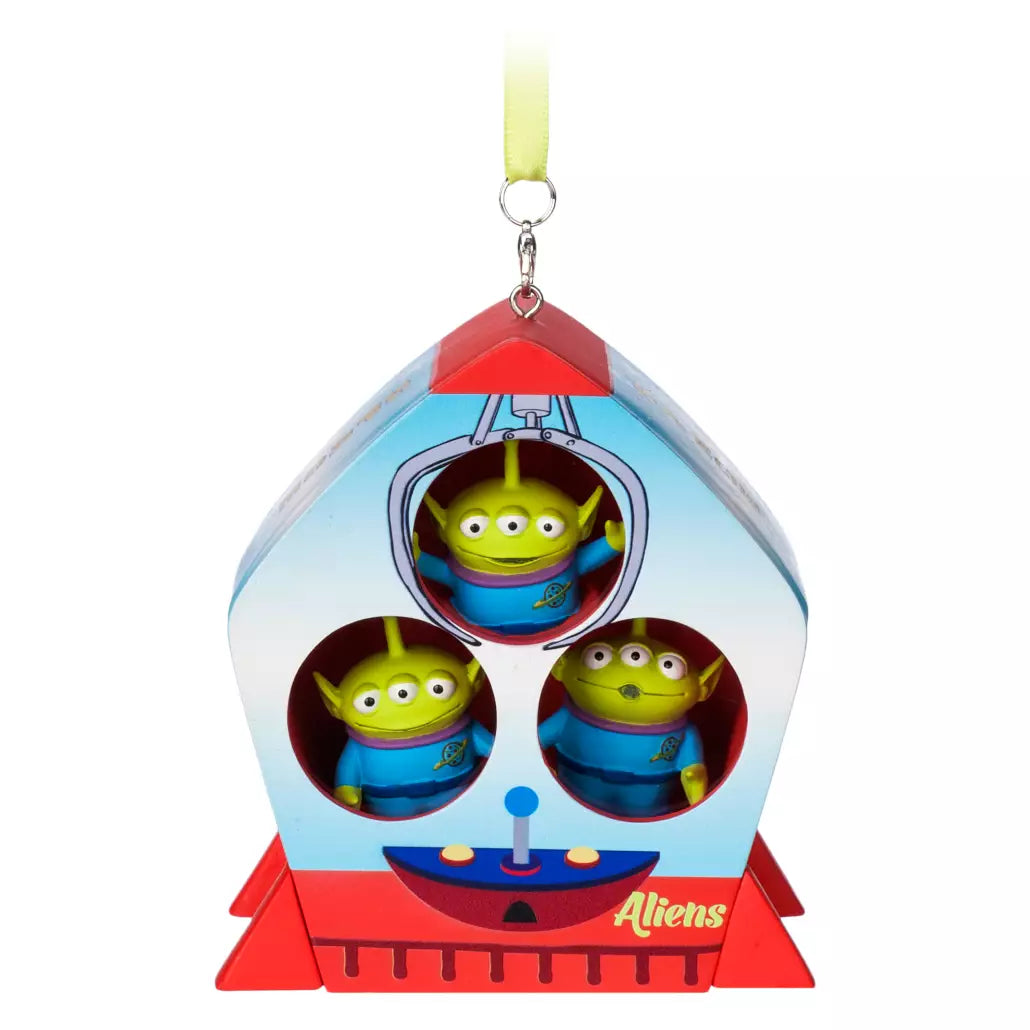 「予約注文」HKDL - Aliens Talking Living Magic スケッチブック オーナメント