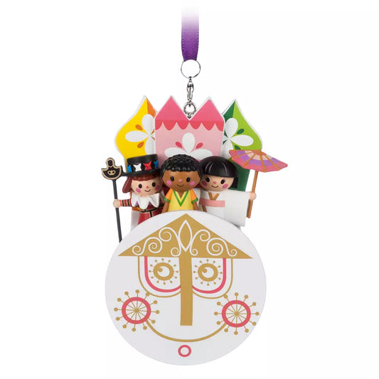 “Pre-order” HKDL - “it's a small world'' Clock Face Sketchbook Ornament