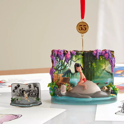 "Pre-Order" HKDL - Baloo and Mowgli Limited Release Pin, The Jungle Book