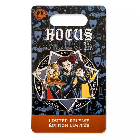 "Pre-Order" HKDL - Hocus Pocus Spinning Pin, Limited Release