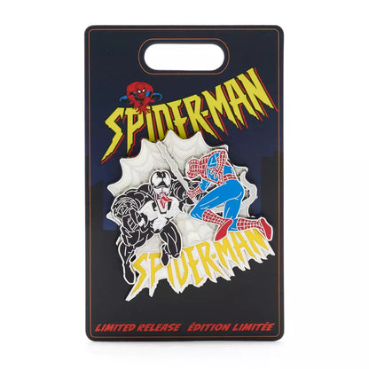"Pre-Order" HKDL/JDS - Spider-Man and Venom Pin Badge Spider-Man 90s (Spider-Man: The Animated Series)