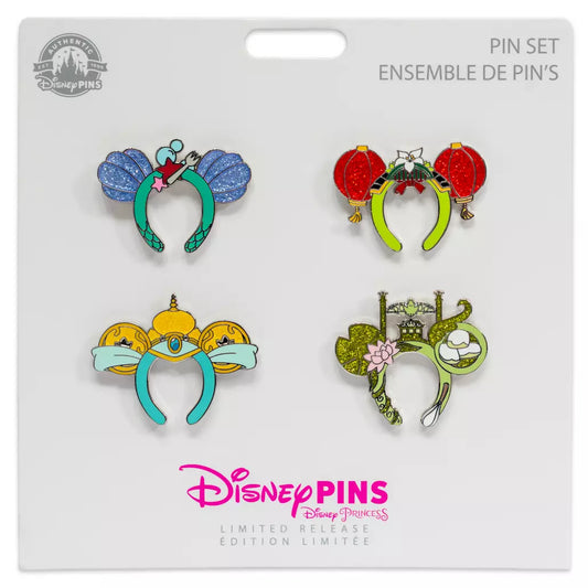 "Pre-Order" HKDL - Minnie Mouse Princess Ear Pin Pack