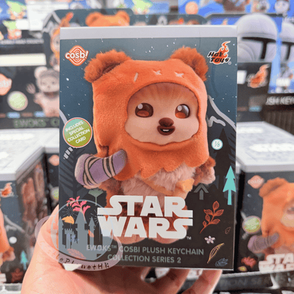 “Pre-Order” Other - Disney Star Wars Ewoks Plush Keychain Blind Box Series 2 , COSBI