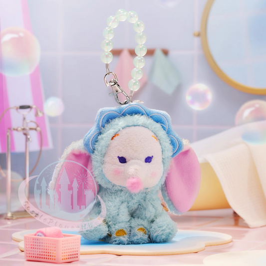 "Pre-Order" SHDS - Mask Dumbo Plush Keychain, Dumbo Bath Series