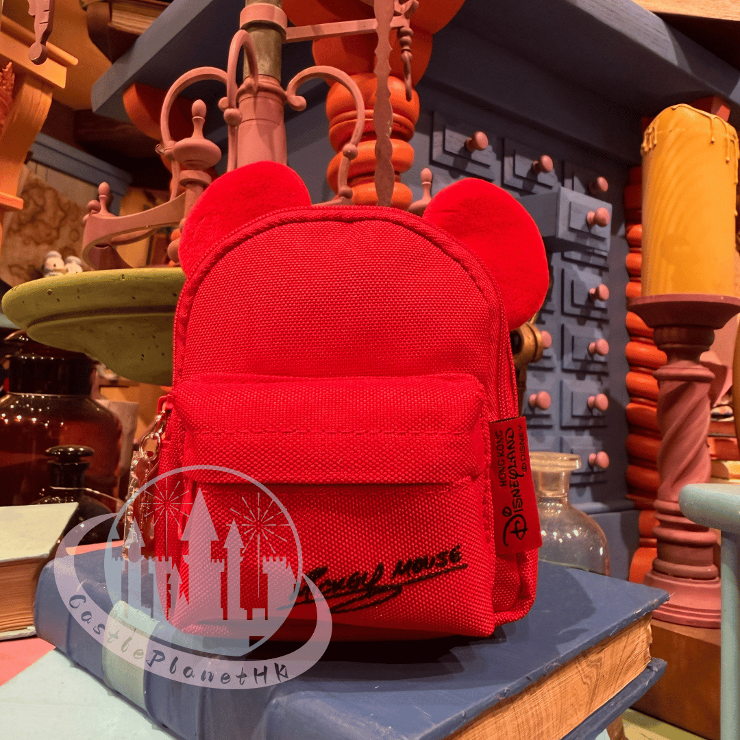"Pre Order" HKDL - Mickey Mouse Red mini Backpack for Plush Toys