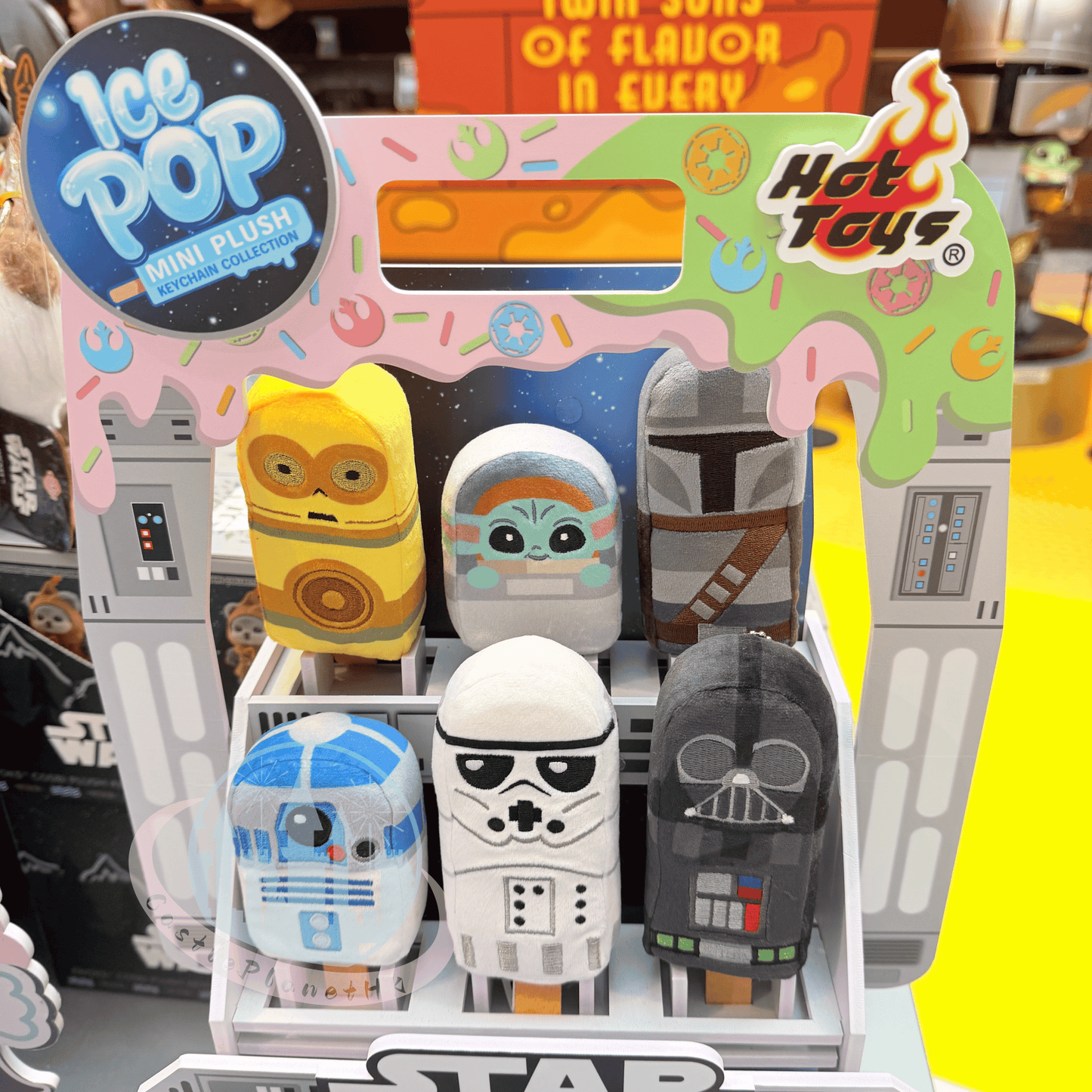 “Pre-Order” Other - Disney Star Wars Ice Pop Plush Keychain Blind Bag, HotToys