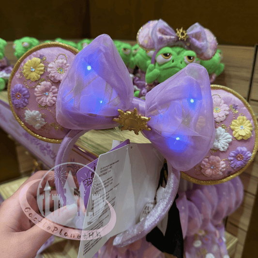 "Pre-Order" HKDL - Rapunzel Light Up ears Headband, Tangled 2026