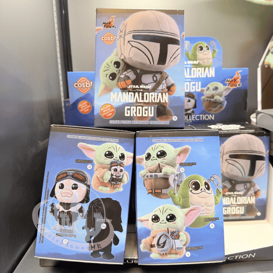 “Pre-Order” Other - Disney The Mandalorian and Grogu Plush Keychain Blind Box, COSBI