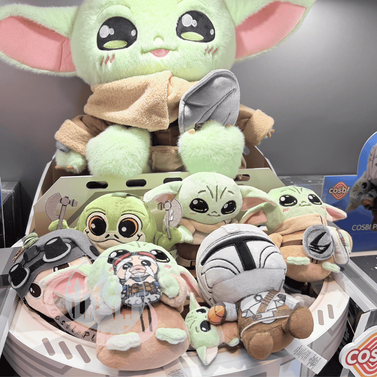 “Pre-Order” Other - Disney The Mandalorian and Grogu Plush Keychain Blind Box, COSBI