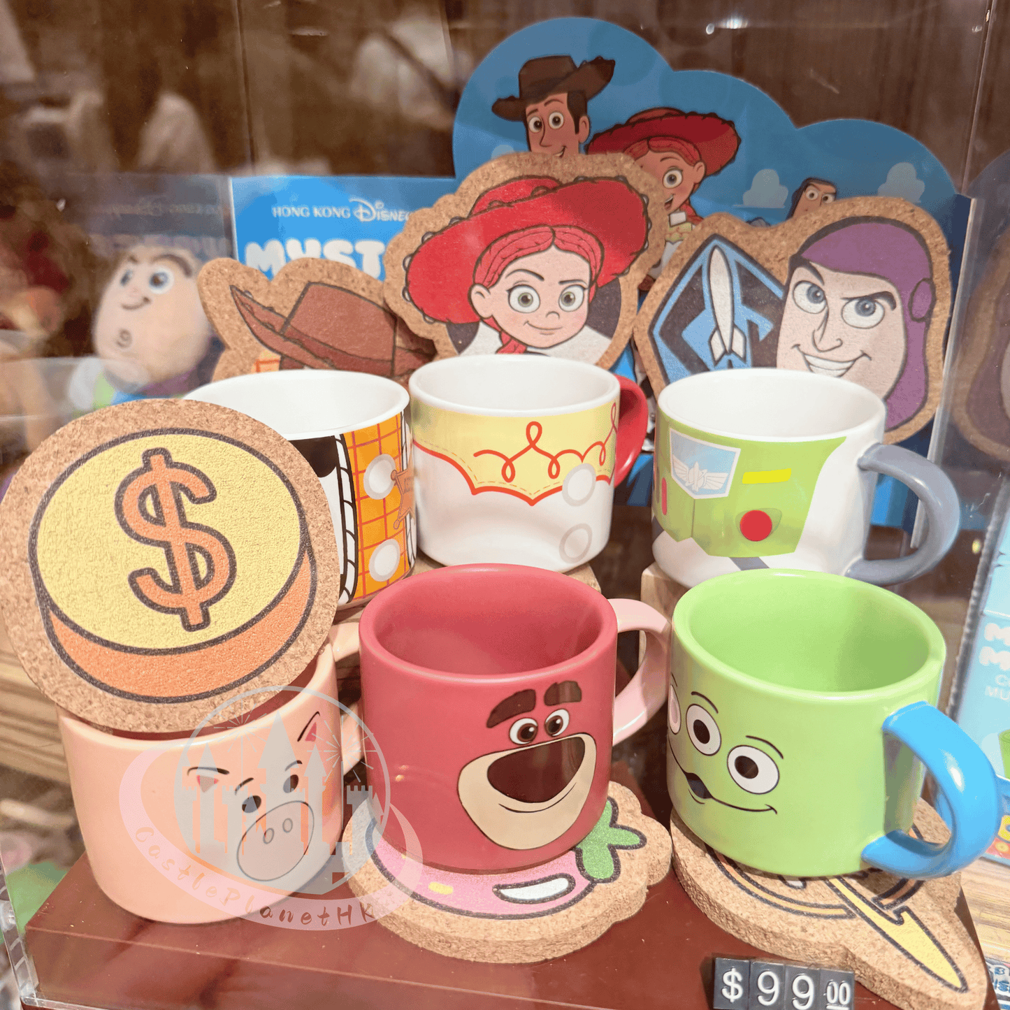 "Pre-Order" HKDL - "Mystery Mug Set" Collectible Mug & Coaster Blind Box, Toy Story 2026