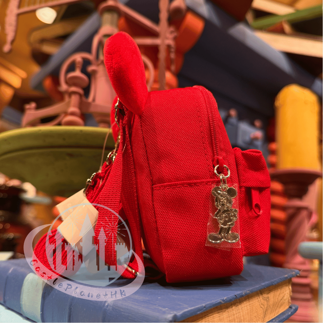 "Pre Order" HKDL - Mickey Mouse Red mini Backpack for Plush Toys
