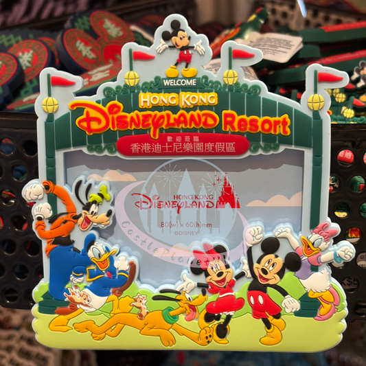 "Pre-Order" HKDL - Mickey & Friends Hong Kong Disenyland Resort Magnet Frame