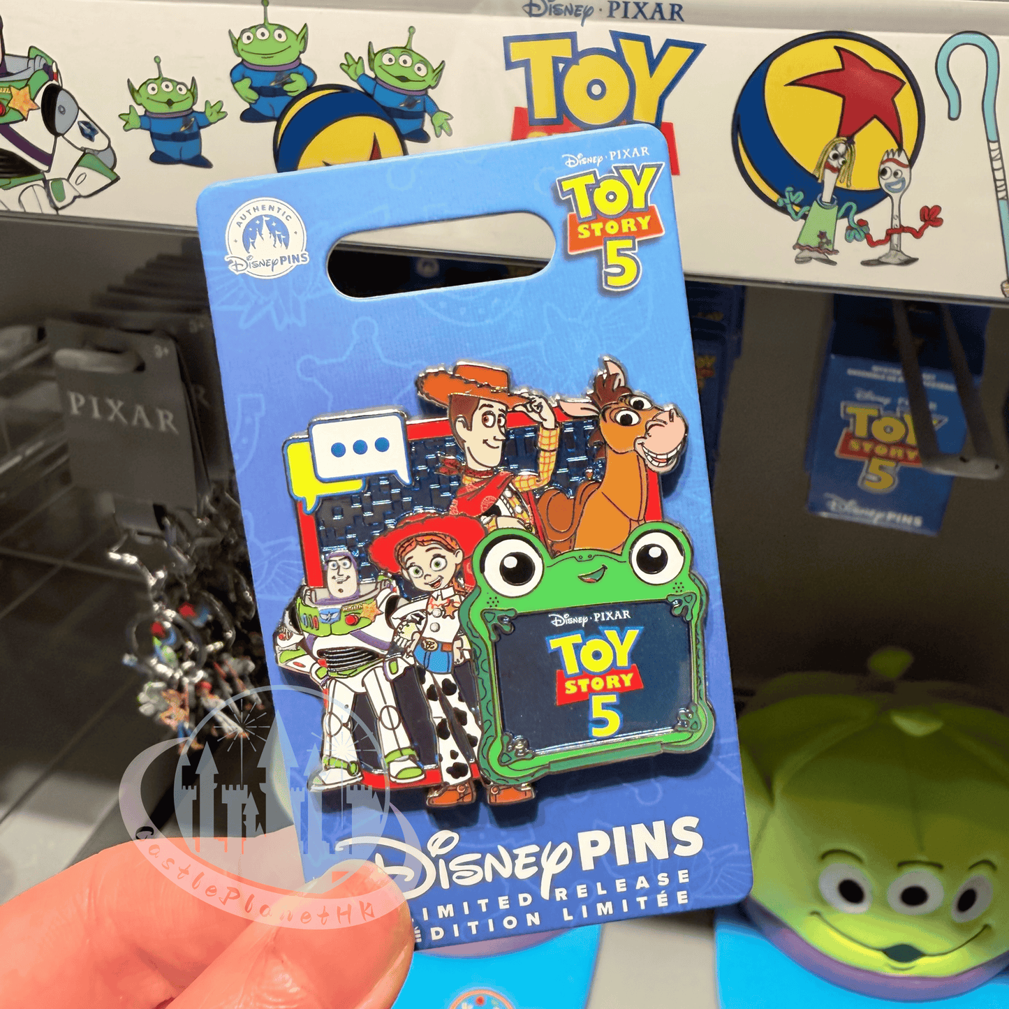 "Pre-Order" HKDL - Woody, Buzz Lightyear, Jessie, and Bullseye Pin, Toy Story 2026