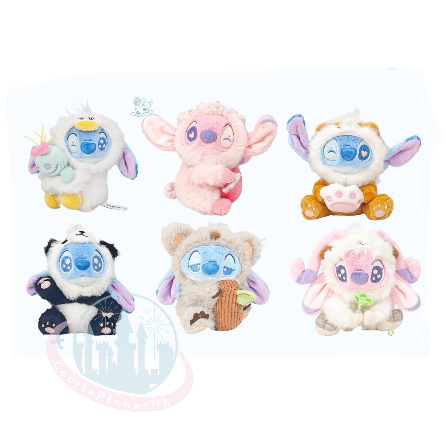 "Pre-Order" Other - Disney Stitch Animal Party Collection Blind Box, POTDEMIEL