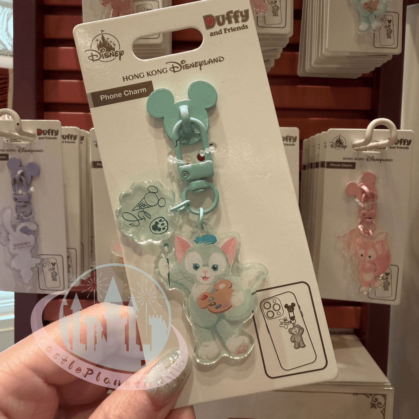 "Pre Order" HKDL - Gelatoni Phone Charm, Duffy and Friends