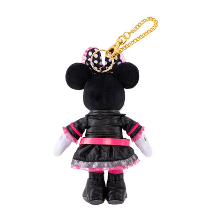 "Pre-Order" HKDL - Minnie Plush Bag Charm, Halloween Spooky Rock Band 2026