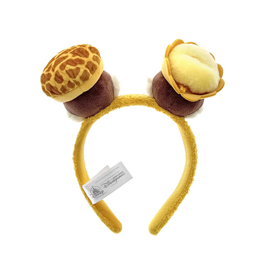 "Pre-Order" HKDL - Chip 'n' Dale Plush Headband, CnD Hong Kong Cuisine 2026