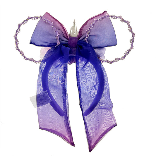 "Pre-Order" HKDL - Castle Light Up Headband, Hong Kong Disneyland Skyline
